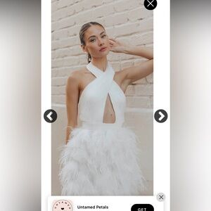 Alohi untamed petals dress